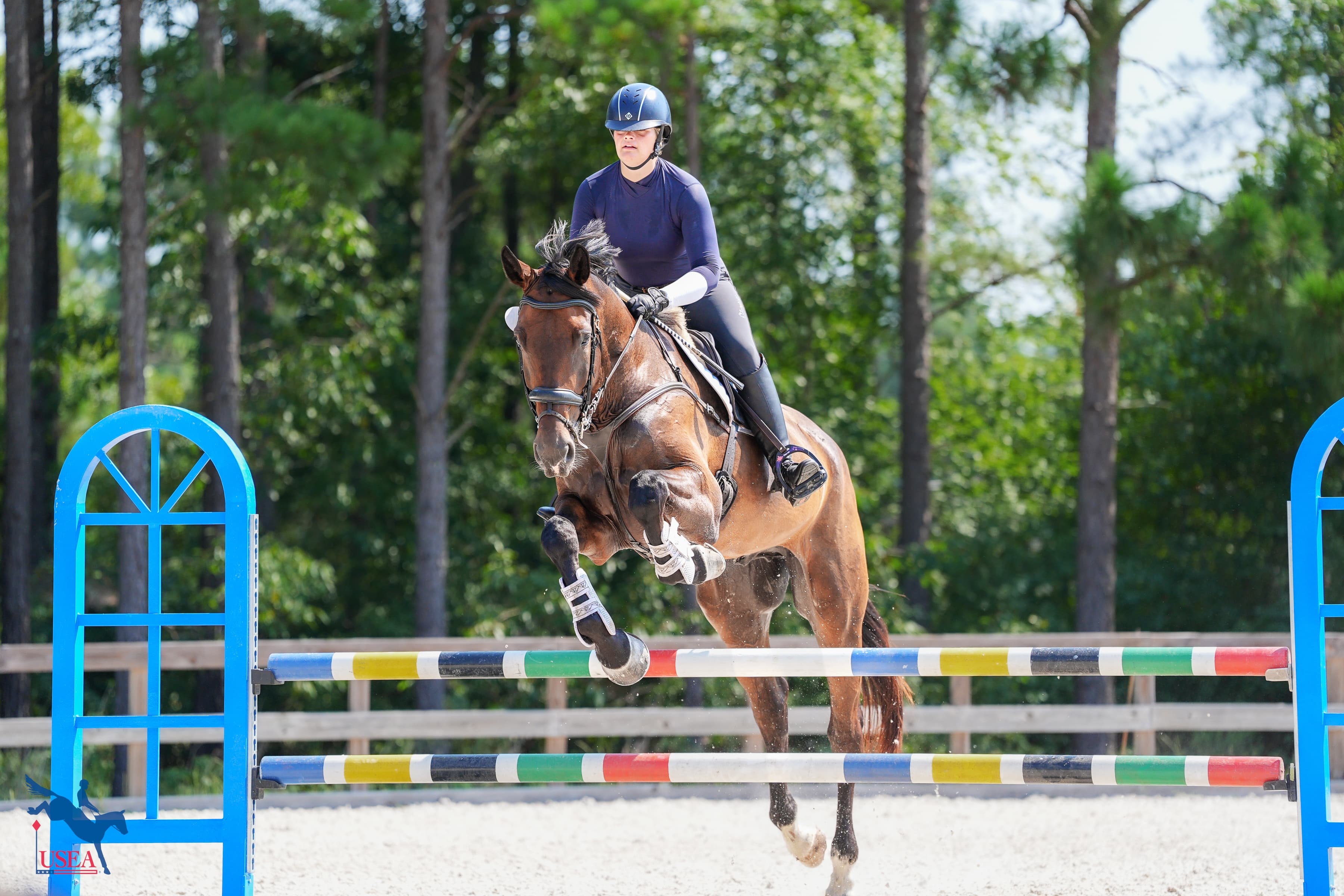 Catherine Frank | EA21 East II Clinic. USEA/Christine Quinn photo