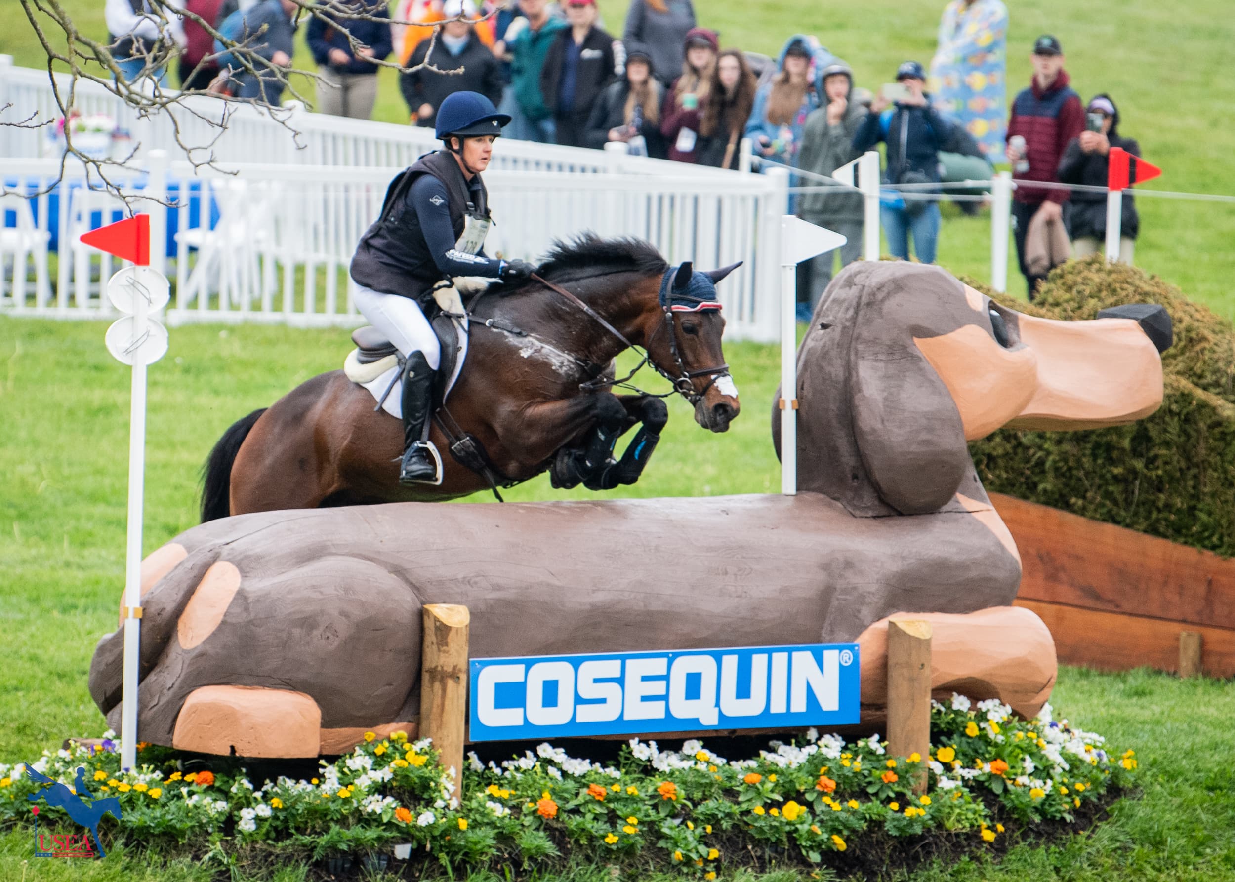 5th I Allison Springer and No May Moon. USEA/Lindsay Berreth photo