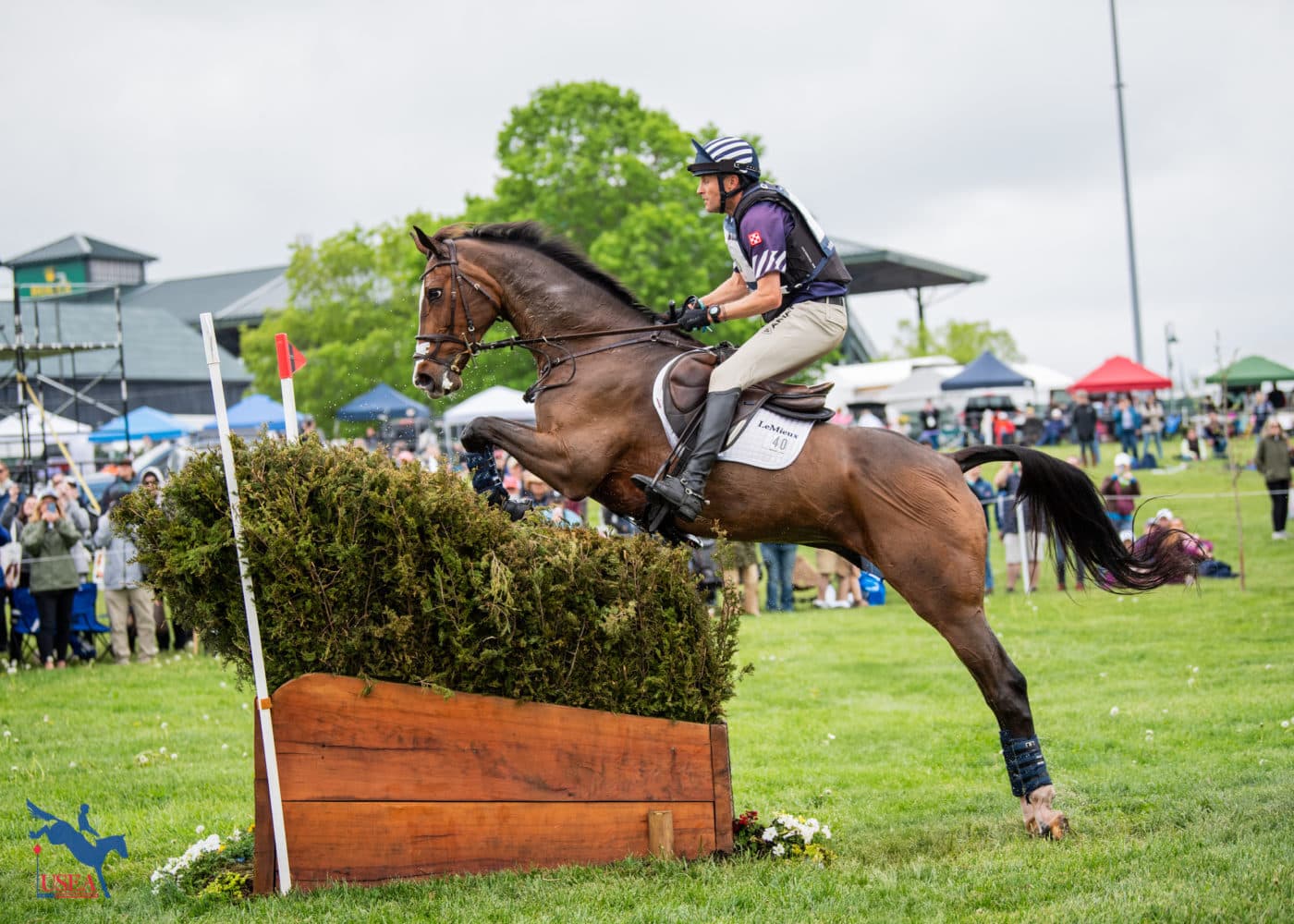 2nd | Boyd Martin and Commando 3. USEA/Lindsay Berreth photo