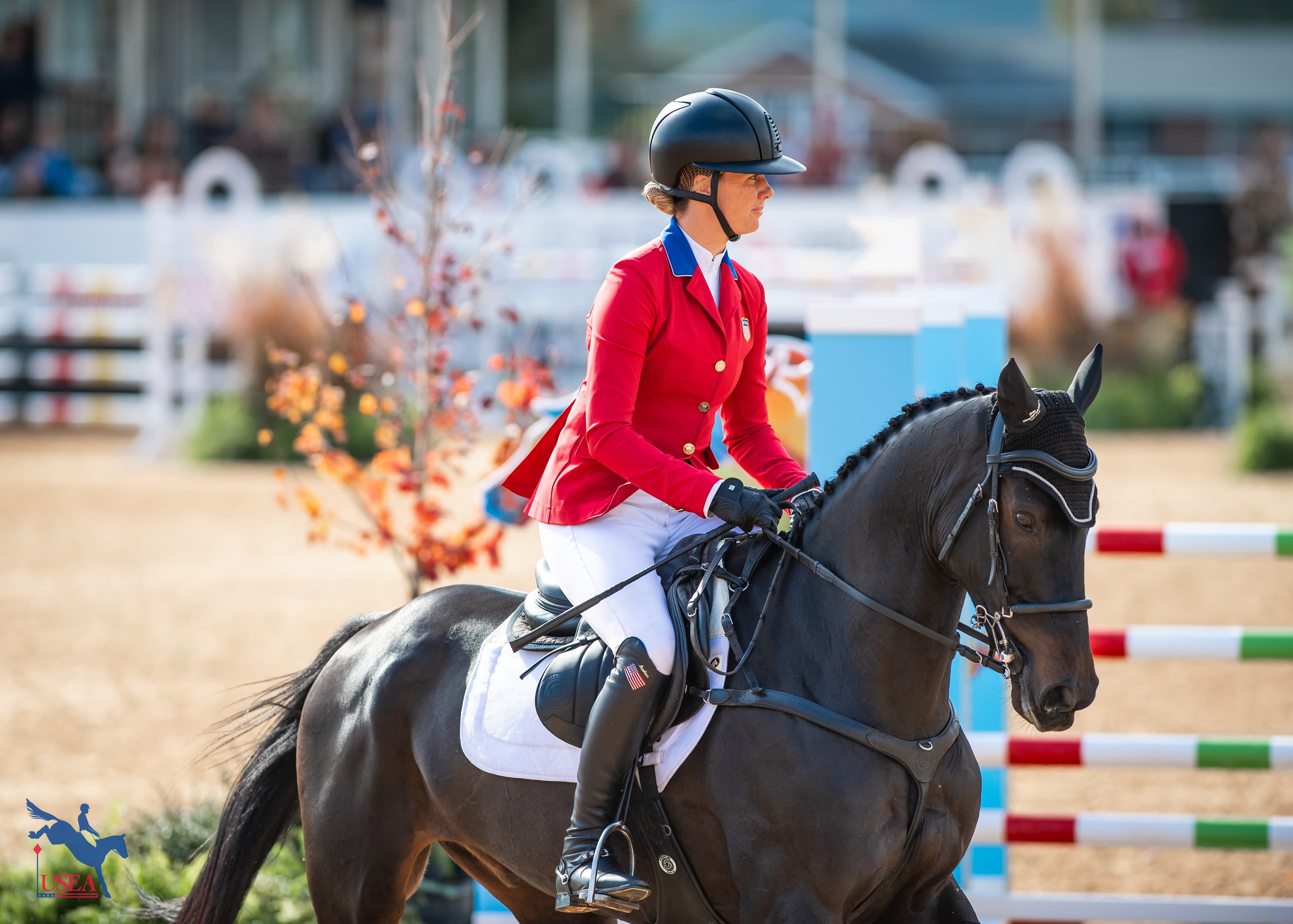 Caroline Pamukcu and HSH Blake. USEA/Lindsay Berreth photo