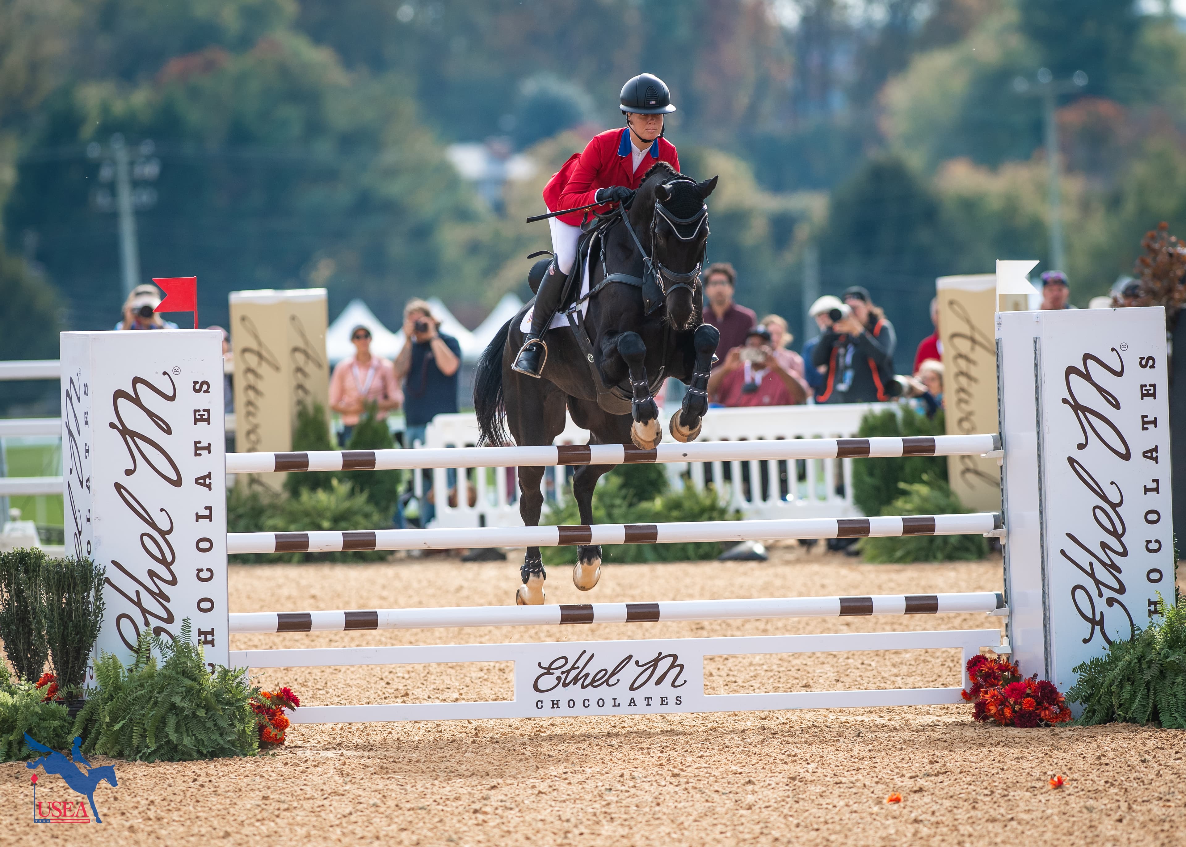 Fourth | Caroline Pamukcu and HSH Blake. USEA/Lindsay Berreth photo