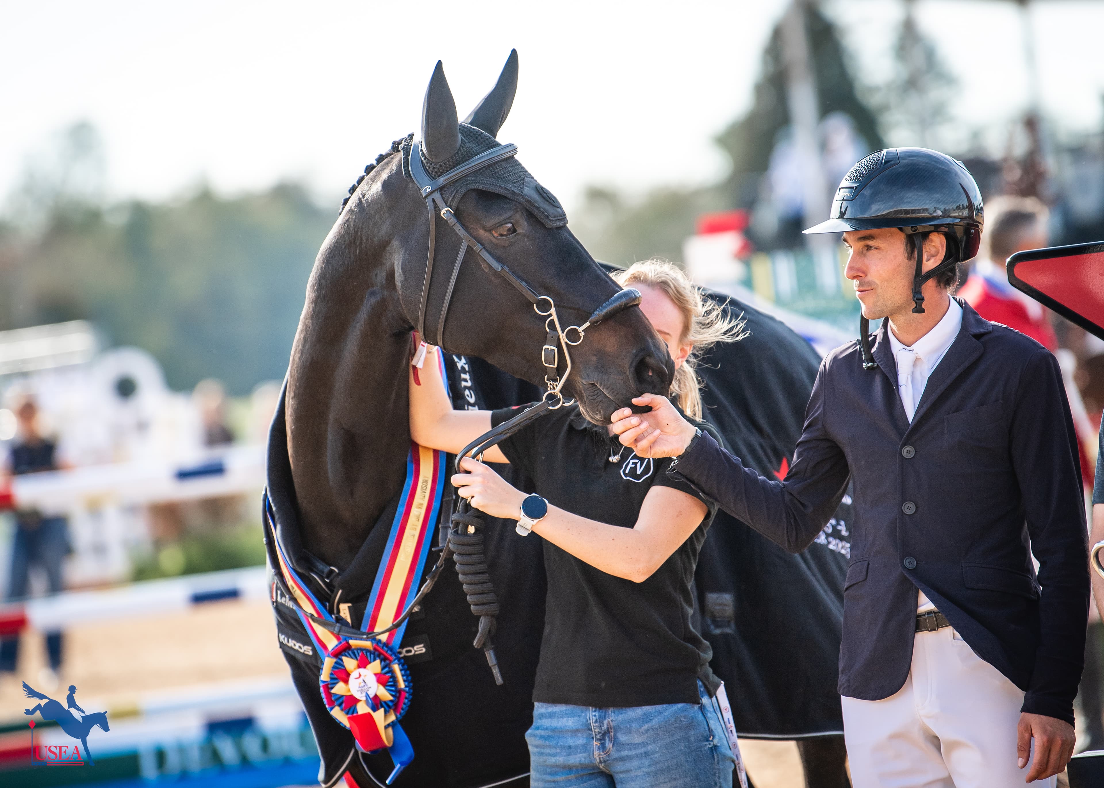 Felix Vogg and Cartania. USEA/Lindsay Berreth photo