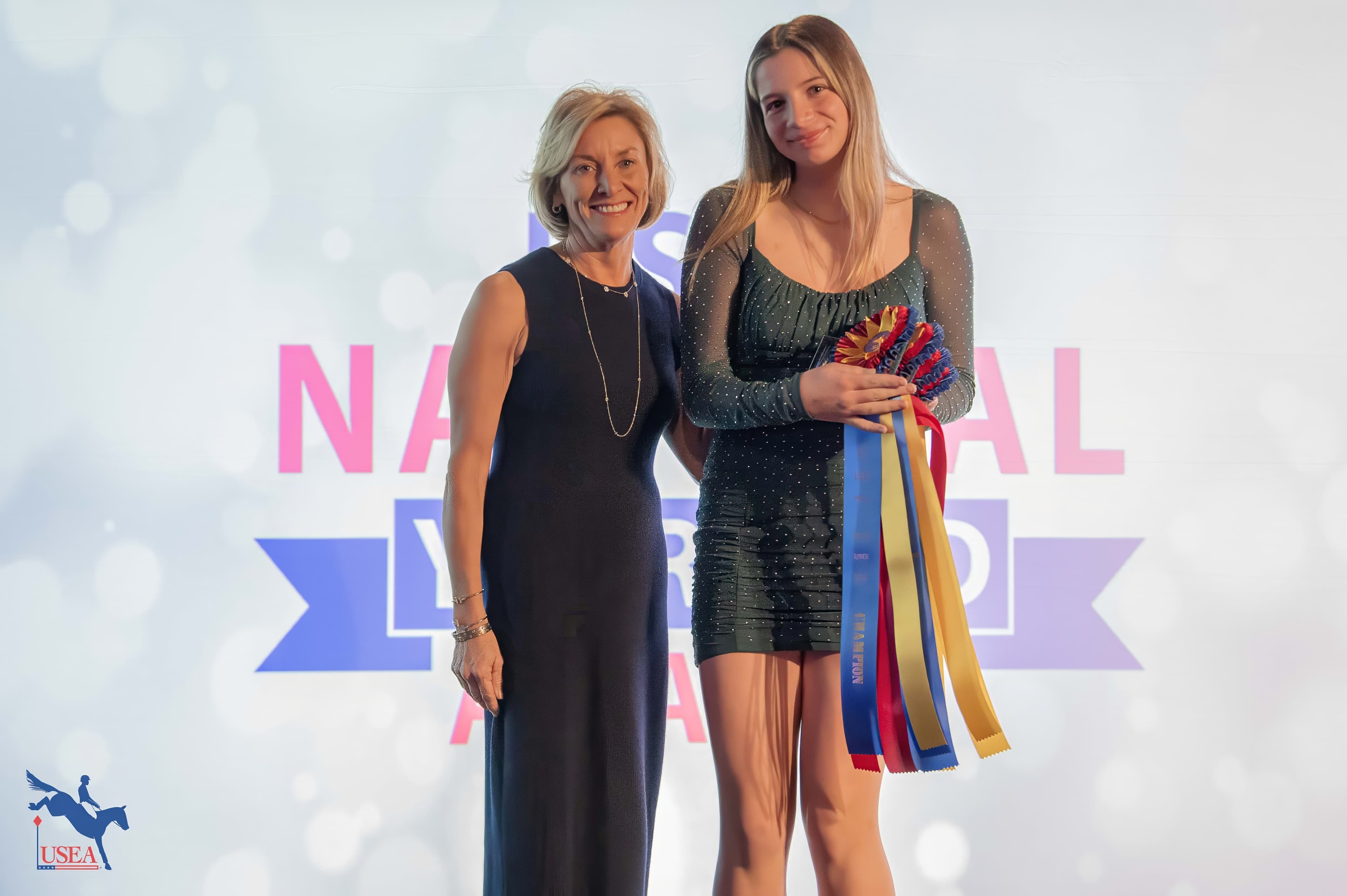 Brielle Rainsberg was named the 2025 USEA Beginner Novice Junior rider of the Year, USEA Beginner Novice Interscholastic Rider of the Year. USEA/Meagan DeLisle photo, USEA Starter Junior Rider of the Year, and USEA Starter Interscholastic Rider of the Year