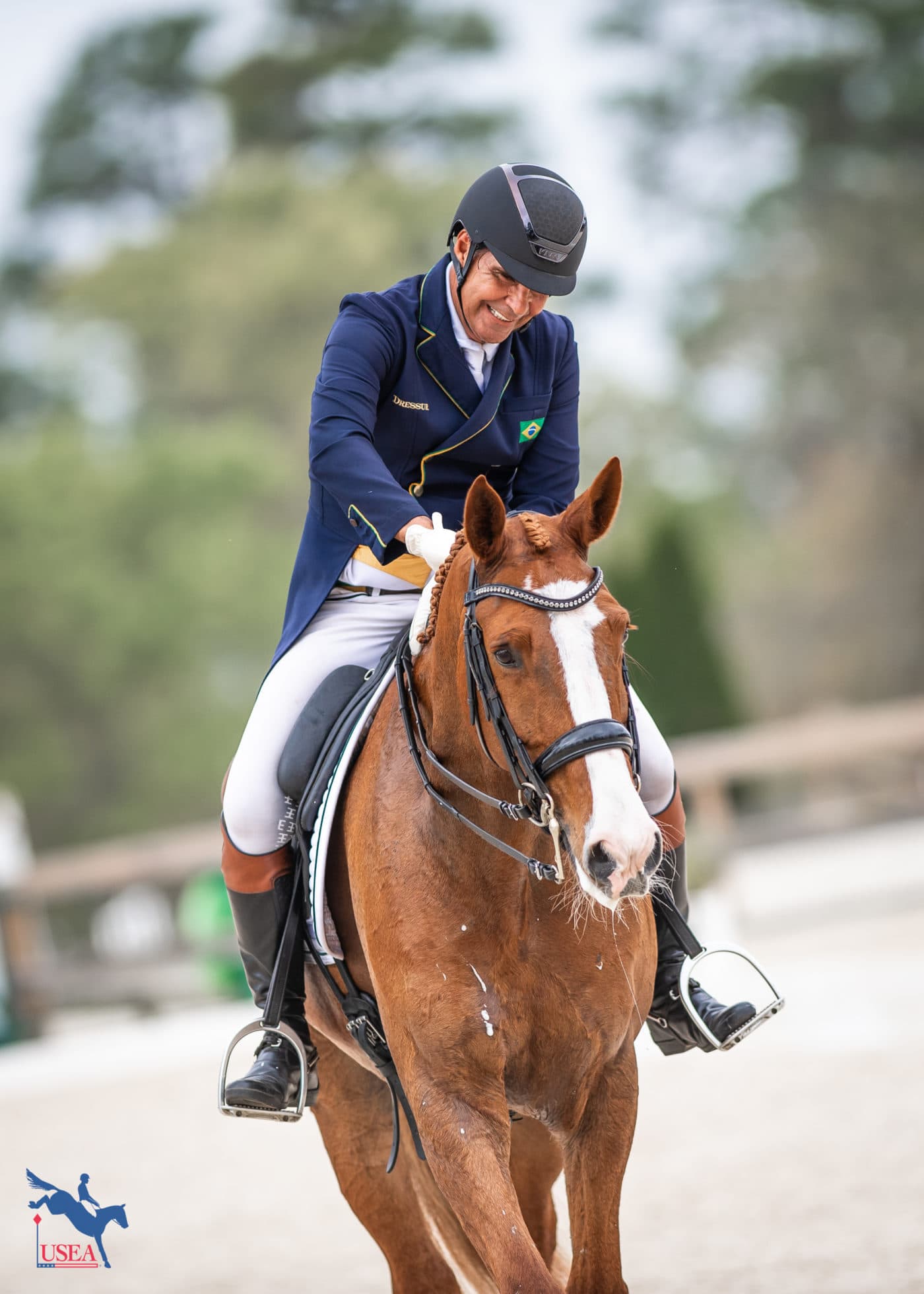 Nilson Moreira da Silva and Elmo competed in the CCI4*-S. USEA/Lindsay Berreth photo