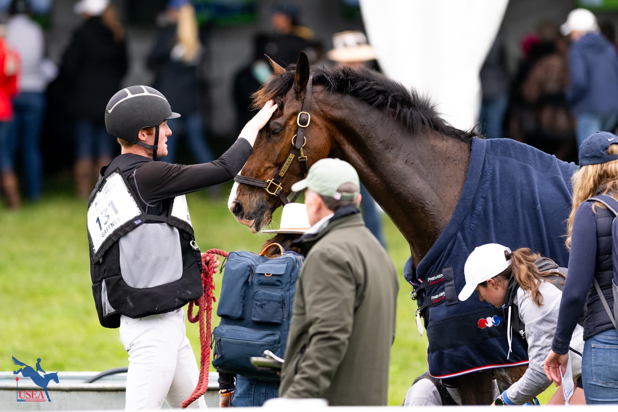 Colin Gaffney and Baymax. USEA/Atalya Boytner photo