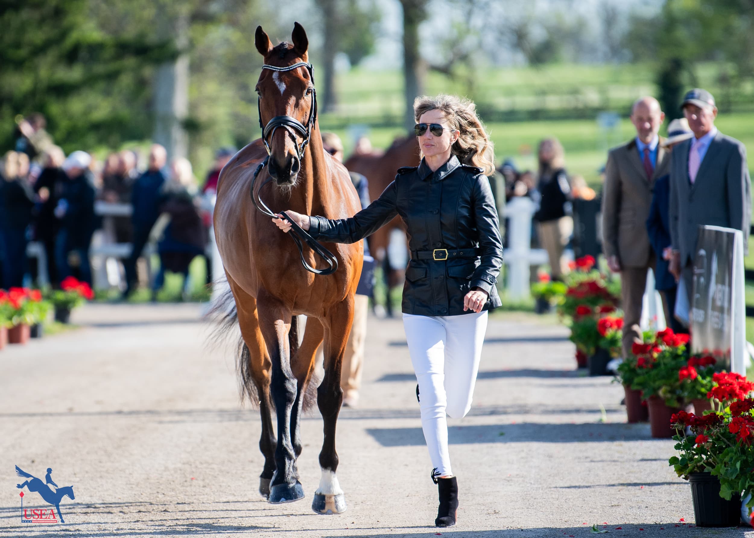 Monica Spencer and Artist. USEA/Lindsay Berreth photo